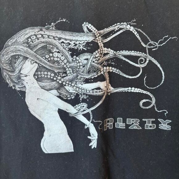 Dirty Heads Graphic Tank Top Mermaid Octopus Art XL - Picture 2 of 5